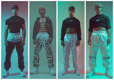 Nike Concept Fashion - AI Photoshoot