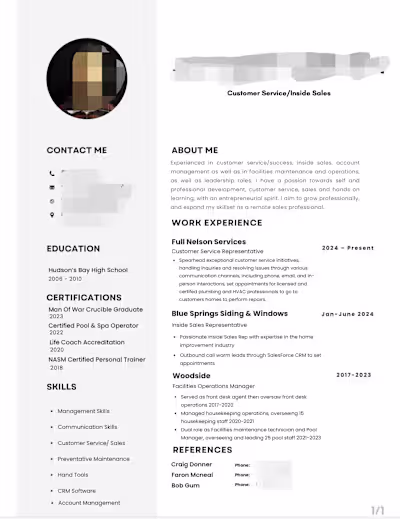 Results speak louder than words! This resume landed my clien...
