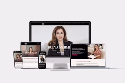 Client: Hulya Mehmet - Personal Brand Website, Highlighting ...