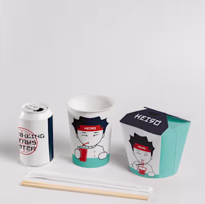 Keiso Brand Identity + Packaging Design | Fast Food