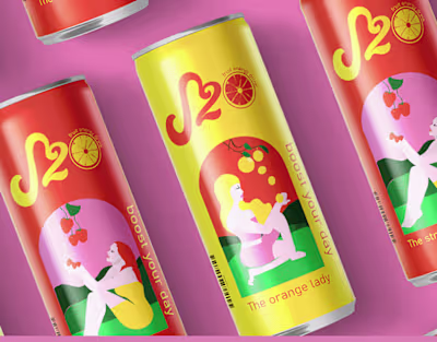 J2O Juice | Branding & Packaging Design 