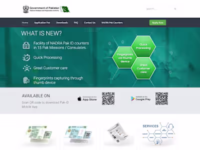 NADRA Pakistan – National Database & Registration Authority Off…