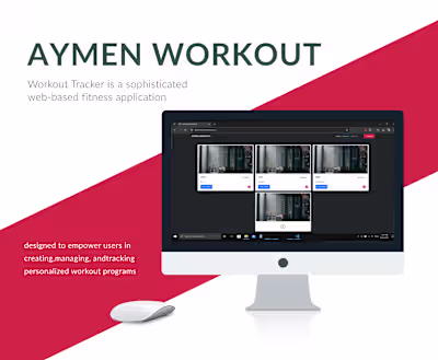 Workout Tracker Web App