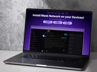 Mask x mStable chrome extension integration