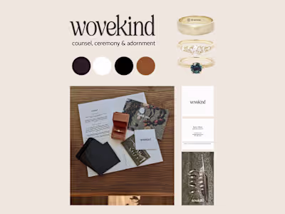 Brand Identity | A Ritual in Monochrome