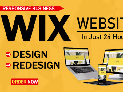 Wix Website Design
