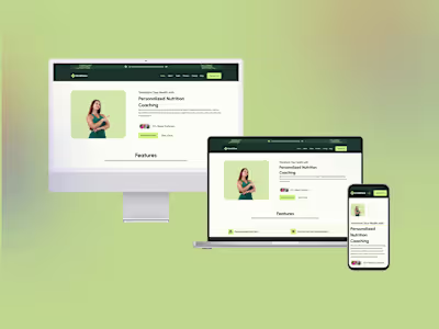 Wordpress Site for Nutritionist Client - Grind Glow
