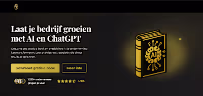 Premium AI Growth eBook Landing Page