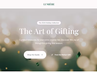 Also created a little holiday gift guide for those strugglin...