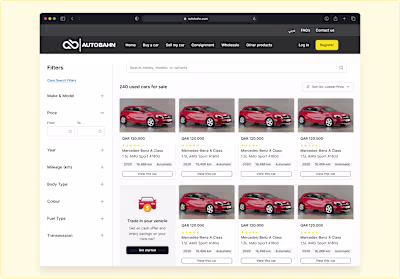 E-commerce Platform to Buy and Sell Used Vehicles