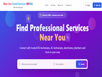MCGS - Find Service Providers Near You