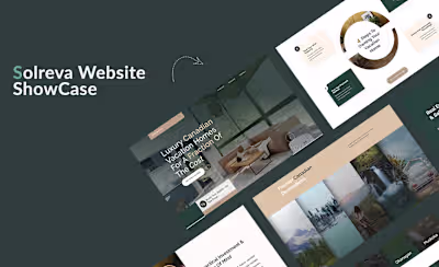 Solreva Luxury Vacation Homes UI/UX Website Design Project