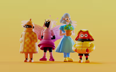 3D Charadesign : Behance