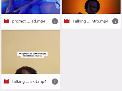 Talking head Promotional Video content 