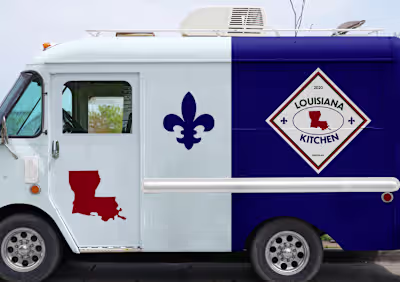 Brand Development for Louisiana Kitchen Foodtruck