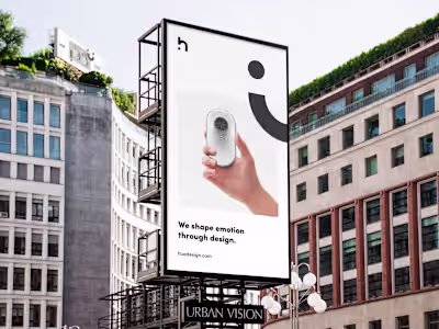 Brand Identity Design for HUE, a leading product design agency.