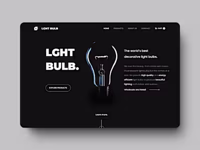 LGHT - web design and development