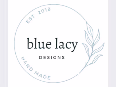 Branding/Marketing for Blue Lacy Designs