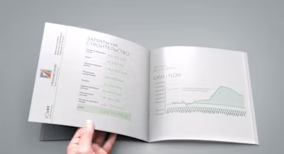 Catalog design for a real estate property  