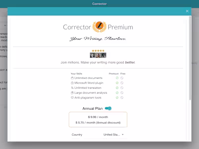 Grammar Correction App