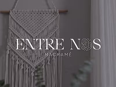 Entre Nós Macramé - Brand Identity 