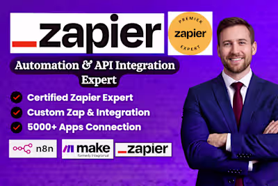 I will setup zapier automation,