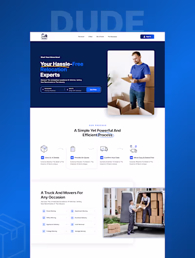 Logistics Moving Website