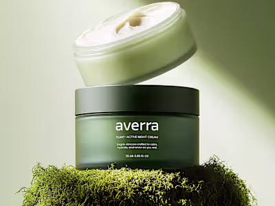 Averra Skincare Brand Identity Design