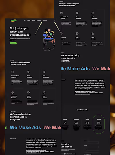 Marketing Agency Website 🌐 Working on this project pushed m...