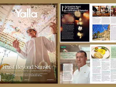 WordPress Website for Yalla Abu Dhabi Life