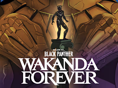 Black Panther: Wakanda Forever Poster Mockup