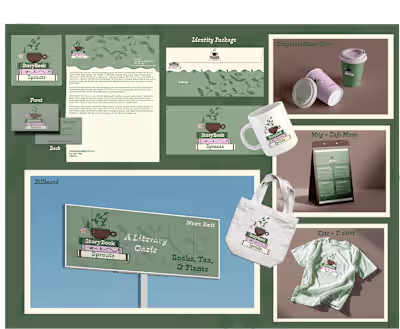 StoryBook Sprouts Branding Project