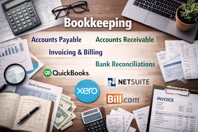 Catch-up and Clean-up, Bookkeeping, Accounts Payable & Recei...