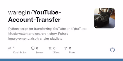 Scripts for Recovering or Transferring YouTube Data