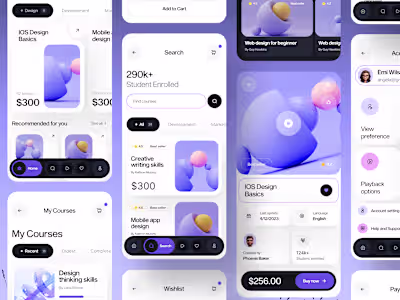 Omoskillo- Mobile app design