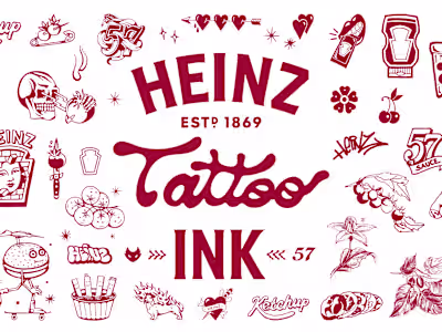 Heinz Tattoo Ink — Visual Identity and Art Direction