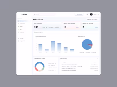 Just wrapped up this HR dashboard design, and the goal was s...