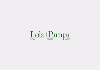 Lola i Pampa, slow coffee shop. :: Behance
