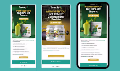 Email Campaigns for DTC Supplement Brand