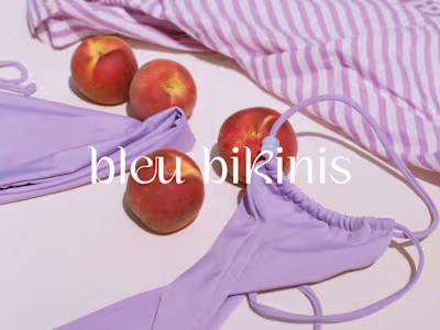 Bleu Bikinis - Visual Identity + Web Design
