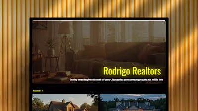 Rodrigo Realtors Demo Hotel Site (Available Free Template)