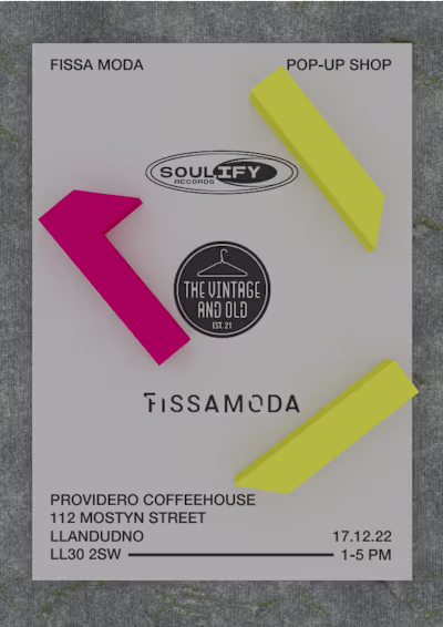 FISSA MODA Pop-up Shop 3D Artwork (Animated)