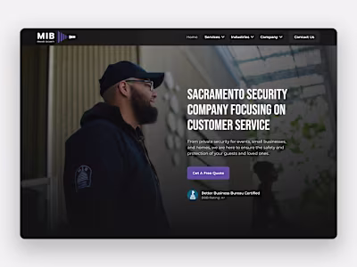 Members In Black - Branding, Web Design, Webflow, and SEO