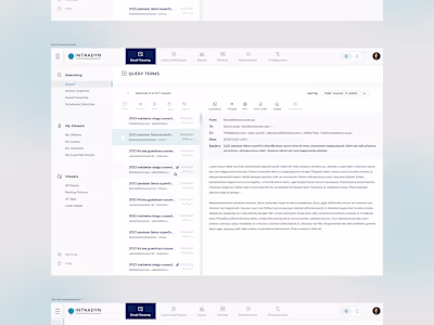 SaaS Web application - email archiving solution