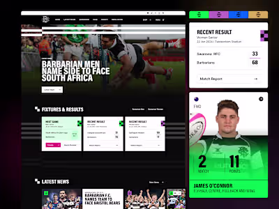 Digital Transformation for Barbarian FC
