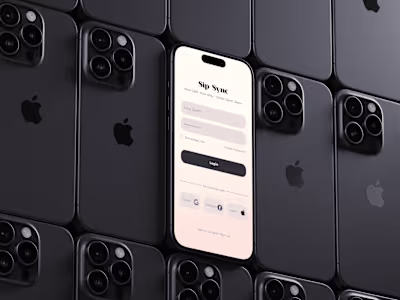 Sip Sync Local Cafe App