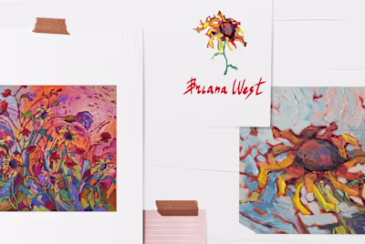 Briana West Branding