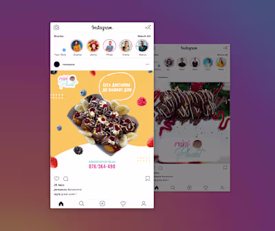 Mini Planet - Social Media Design