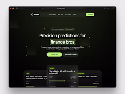 Website design for Trepa