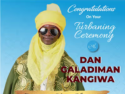 ALMANAC FOR TURBANING CEREMONY